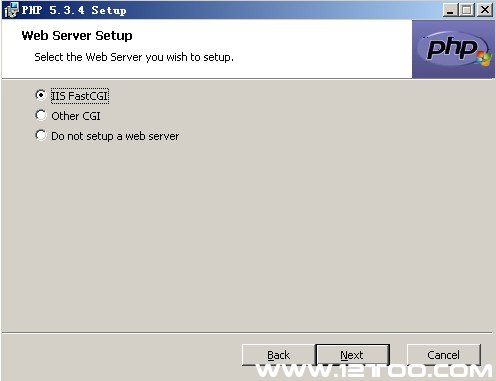 windows server 2003 php 环境搭建