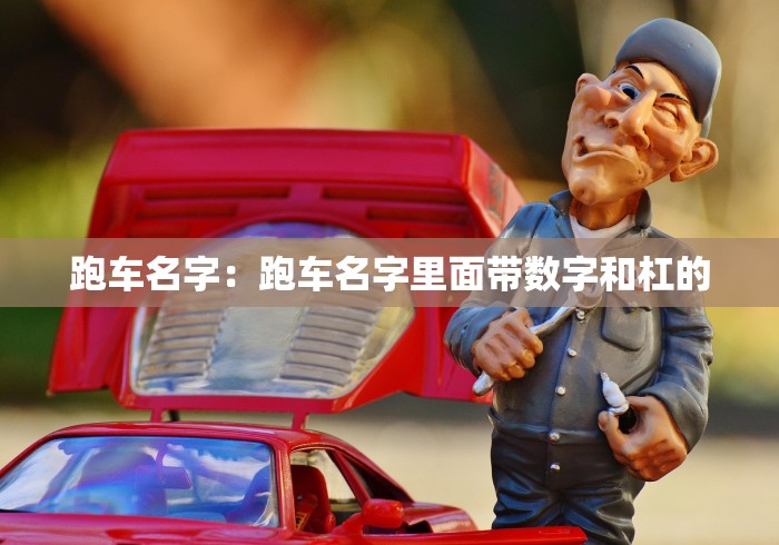 跑车名字：跑车名字里面带数字和杠的