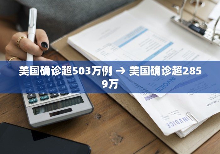 美国确诊超503万例 → 美国确诊超2859万