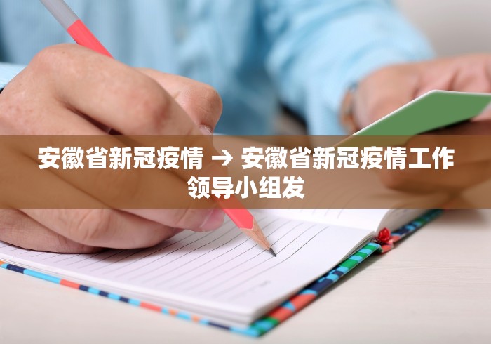 安徽省新冠疫情 → 安徽省新冠疫情工作领导小组发
