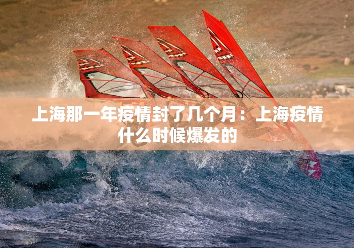 上海那一年疫情封了几个月:上海疫情什么时候爆发的 上海那一年疫情封了几个月:上海疫情什么时候爆发的