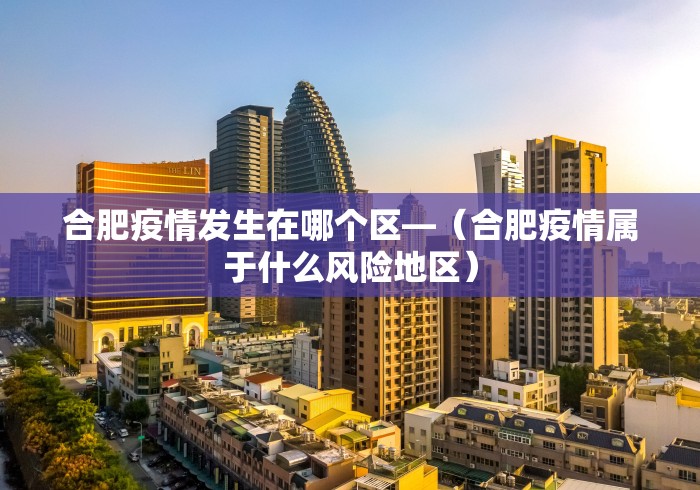 合肥疫情发生在哪个区—（合肥疫情属于什么风险地区）