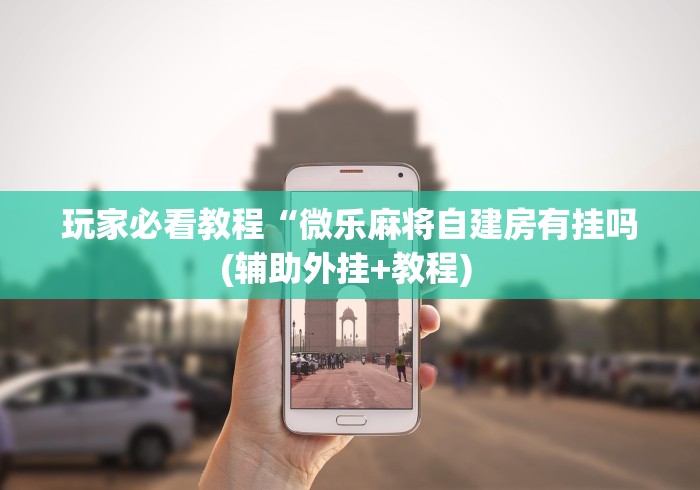 玩家必看教程“微乐麻将自建房有挂吗(辅助外挂+教程) 