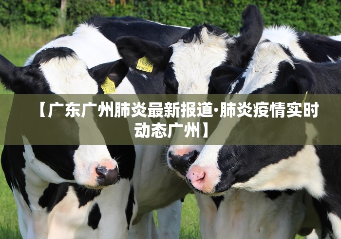 【广东广州肺炎最新报道·肺炎疫情实时动态广州】