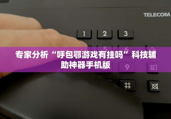 专家分析“呼包鄂游戏有挂吗	”科技辅助神器手机版