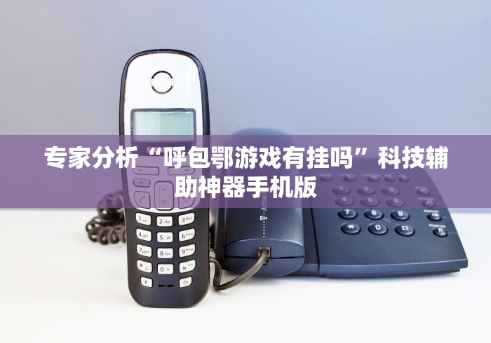 专家分析“呼包鄂游戏有挂吗”科技辅助神器手机版
