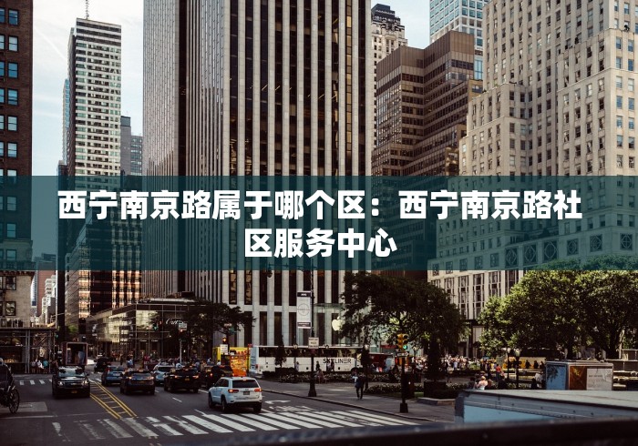 西宁南京路属于哪个区：西宁南京路社区服务中心