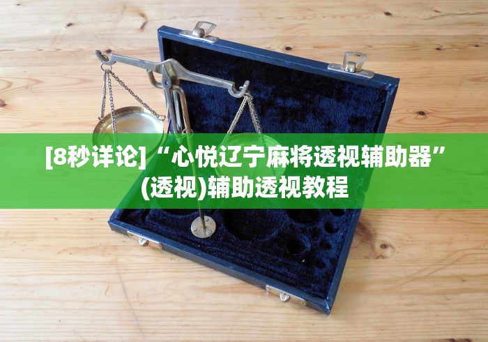 [8秒详论]“心悦辽宁麻将透视辅助器”(透视)辅助透视教程