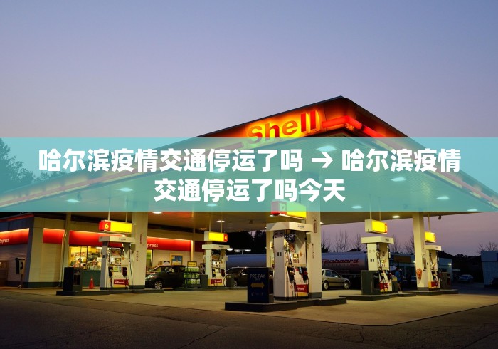 哈尔滨疫情交通停运了吗 → 哈尔滨疫情交通停运了吗今天