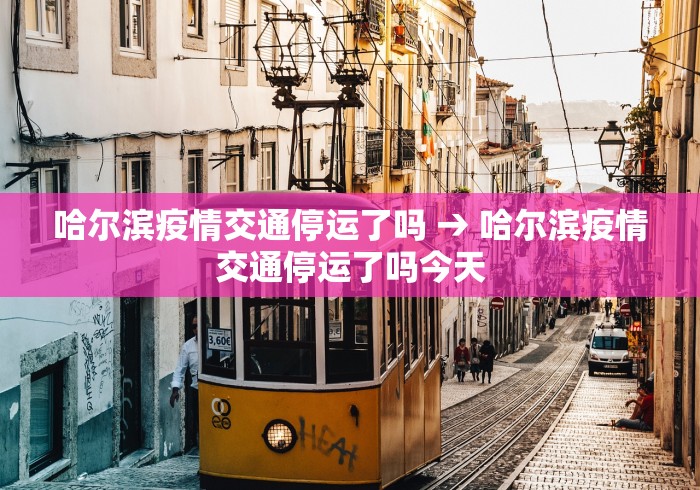 哈尔滨疫情交通停运了吗 → 哈尔滨疫情交通停运了吗今天