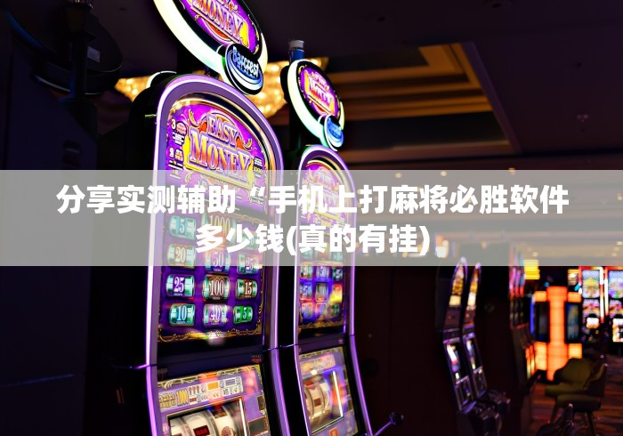 分享实测辅助“手机上打麻将必胜软件多少钱(真的有挂)