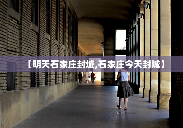 【明天石家庄封城,石家庄今天封城】