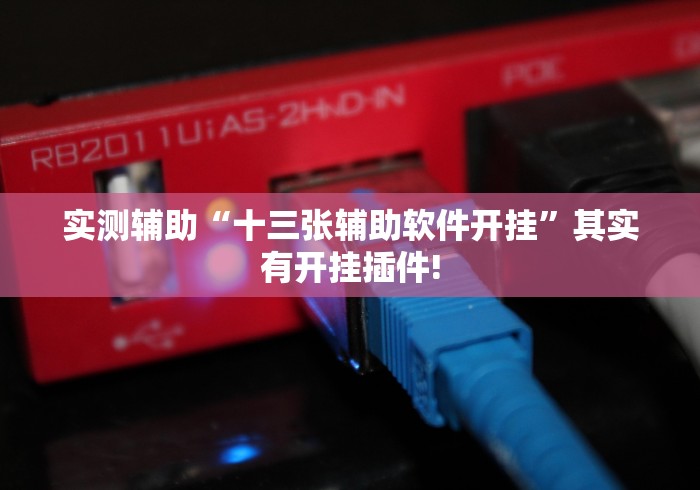 实测辅助“十三张辅助软件开挂”其实有开挂插件!