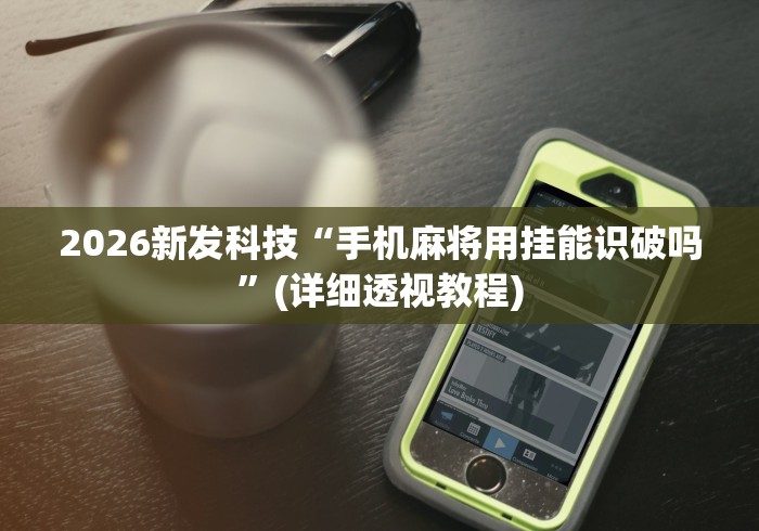 2026新发科技“手机麻将用挂能识破吗”(详细透视教程)