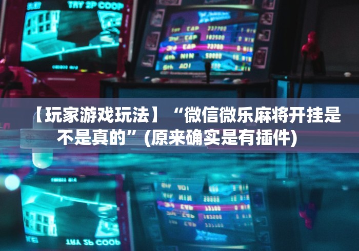 【玩家游戏玩法】“微信微乐麻将开挂是不是真的	”(原来确实是有插件) 