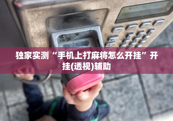 独家实测“手机上打麻将怎么开挂”开挂(透视)辅助