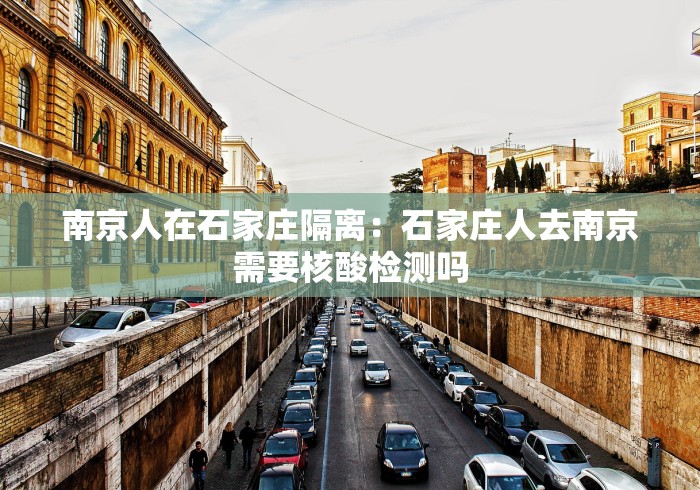 南京人在石家庄隔离：石家庄人去南京需要核酸检测吗
