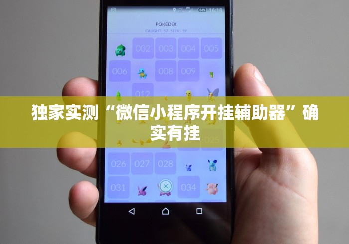 独家实测“微信小程序开挂辅助器”确实有挂