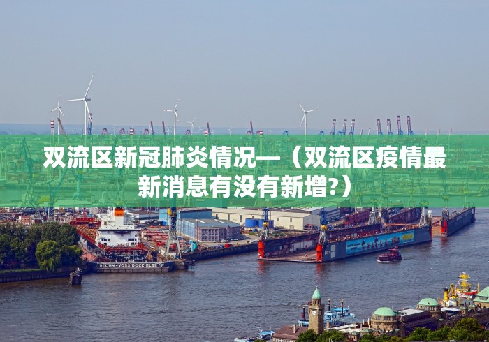 双流区新冠肺炎情况—（双流区疫情最新消息有没有新增?）
