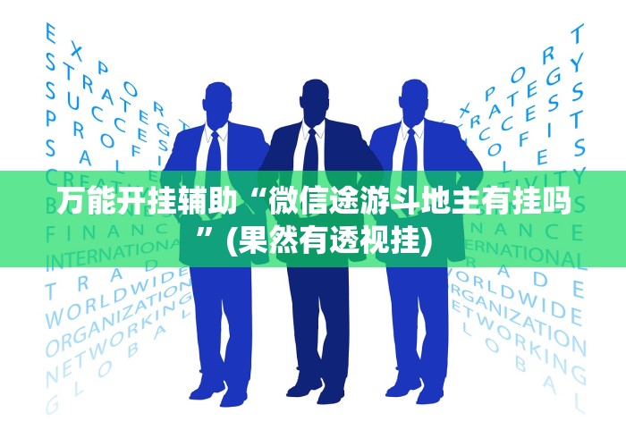 万能开挂辅助“微信途游斗地主有挂吗”(果然有透视挂)