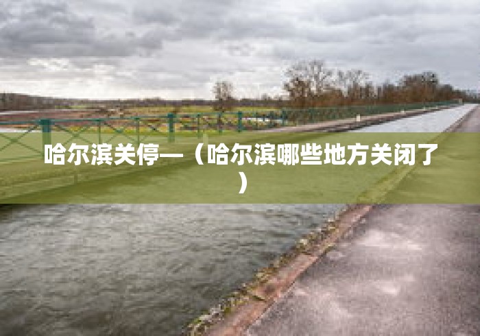 哈尔滨关停—（哈尔滨哪些地方关闭了）