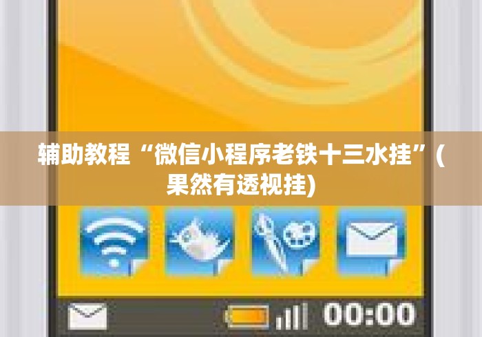 辅助教程“微信小程序老铁十三水挂”(果然有透视挂)