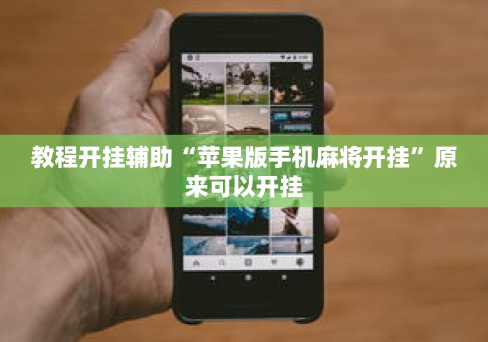 教程开挂辅助“苹果版手机麻将开挂	”原来可以开挂
