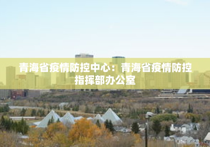 青海省疫情防控中心：青海省疫情防控指挥部办公室