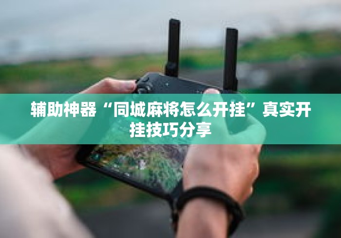 辅助神器“同城麻将怎么开挂	”真实开挂技巧分享
