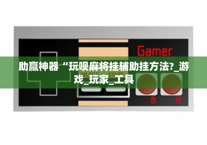 助赢神器“玩呗麻将挂辅助挂方法?_游戏_玩家_工具