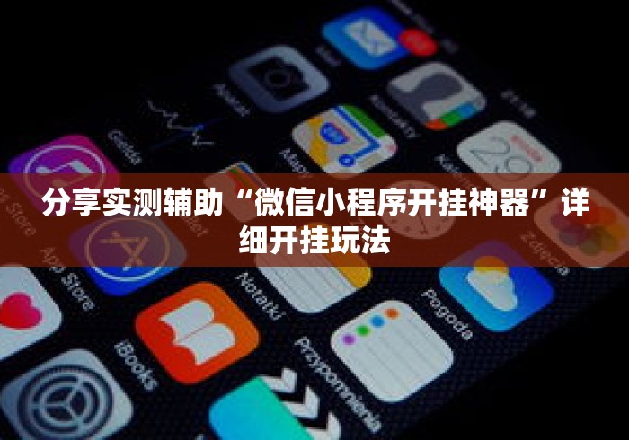 分享实测辅助“微信小程序开挂神器”详细开挂玩法