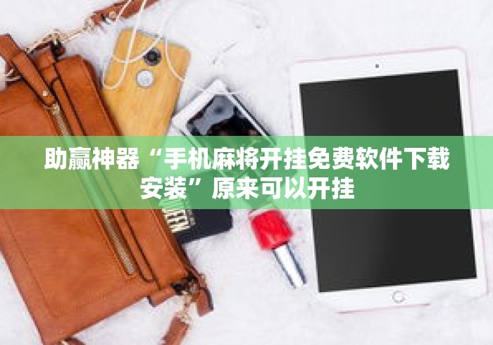 助赢神器“手机麻将开挂免费软件下载安装”原来可以开挂