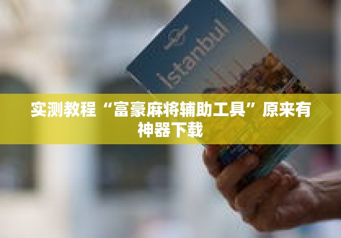 实测教程“富豪麻将辅助工具”原来有神器下载