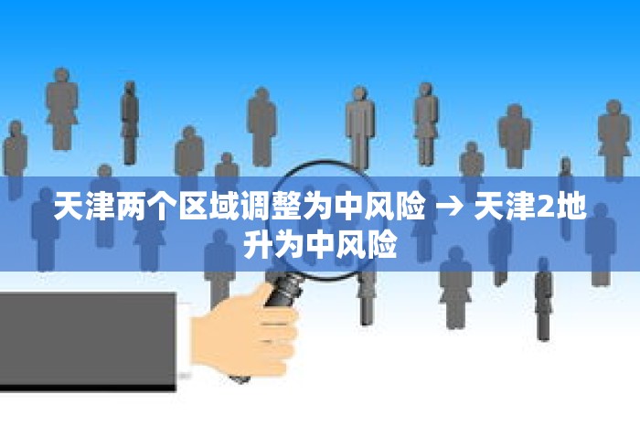 天津两个区域调整为中风险 → 天津2地升为中风险