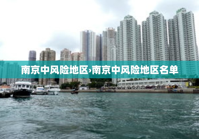 南京中风险地区›南京中风险地区名单