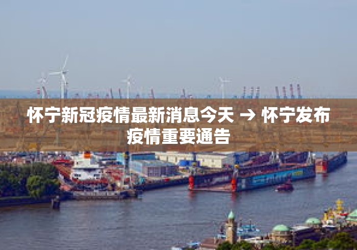 怀宁新冠疫情最新消息今天 → 怀宁发布疫情重要通告