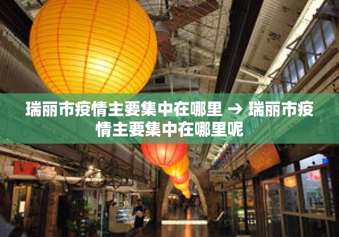 瑞丽市疫情主要集中在哪里 → 瑞丽市疫情主要集中在哪里呢