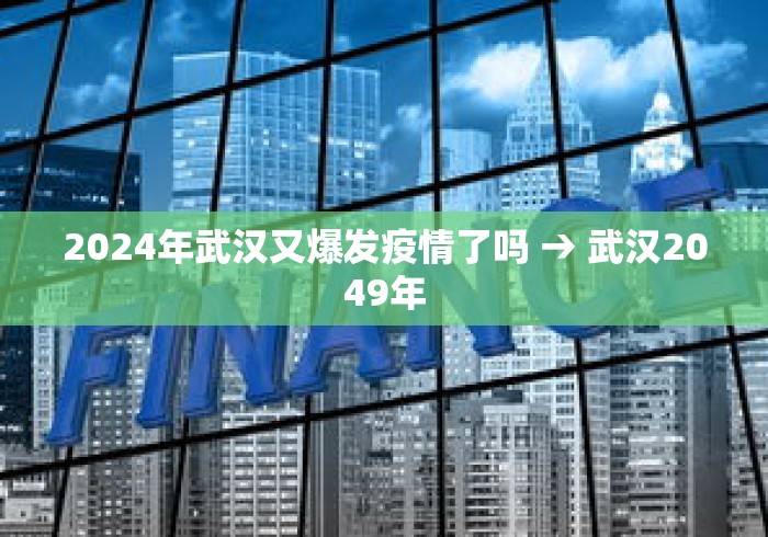 2024年武汉又爆发疫情了吗 → 武汉2049年