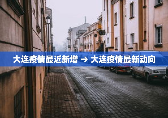 大连疫情最近新增 → 大连疫情最新动向