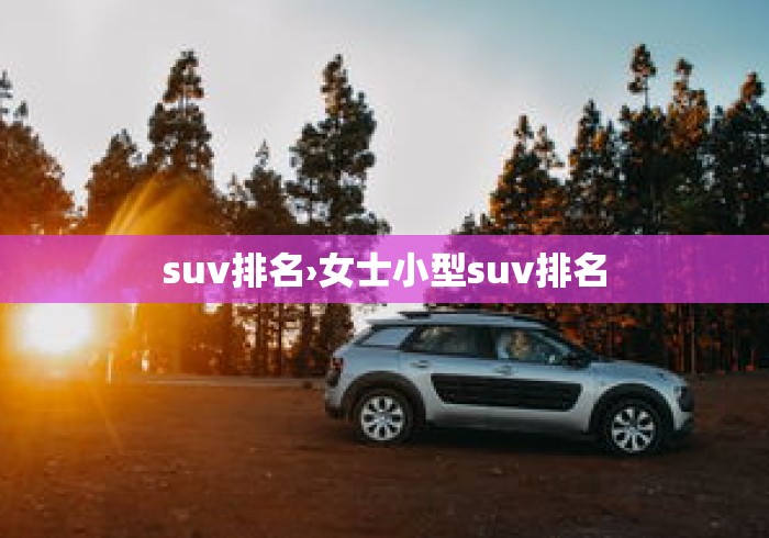 suv排名›女士小型suv排名